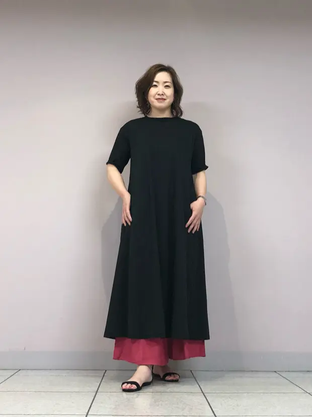 自由区 上島 コーディネート画像