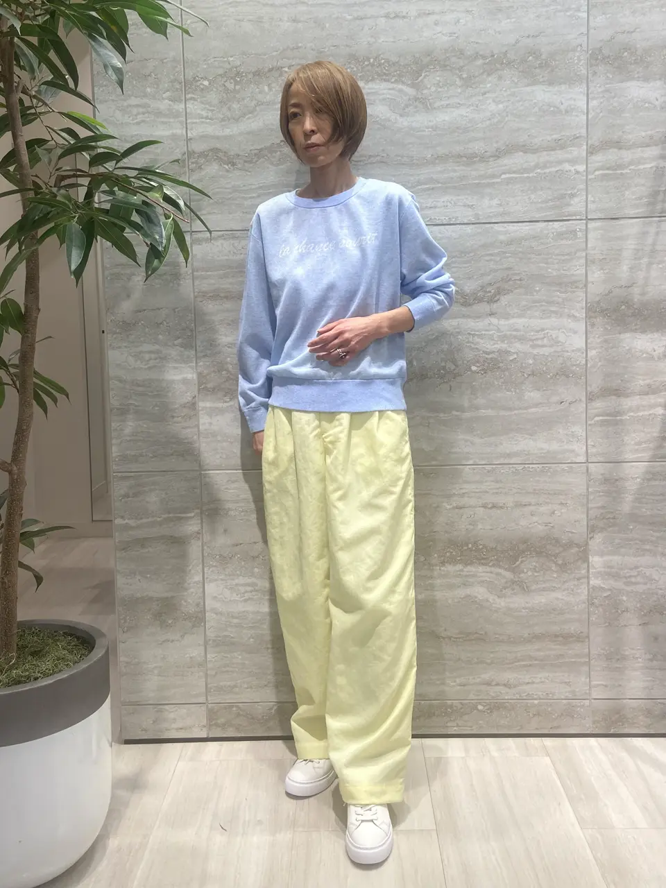 自由区 Ishii コーディネート画像