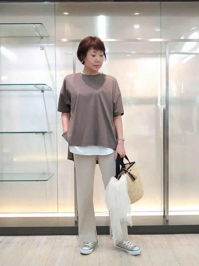 自由区 鶴田 コーディネート画像