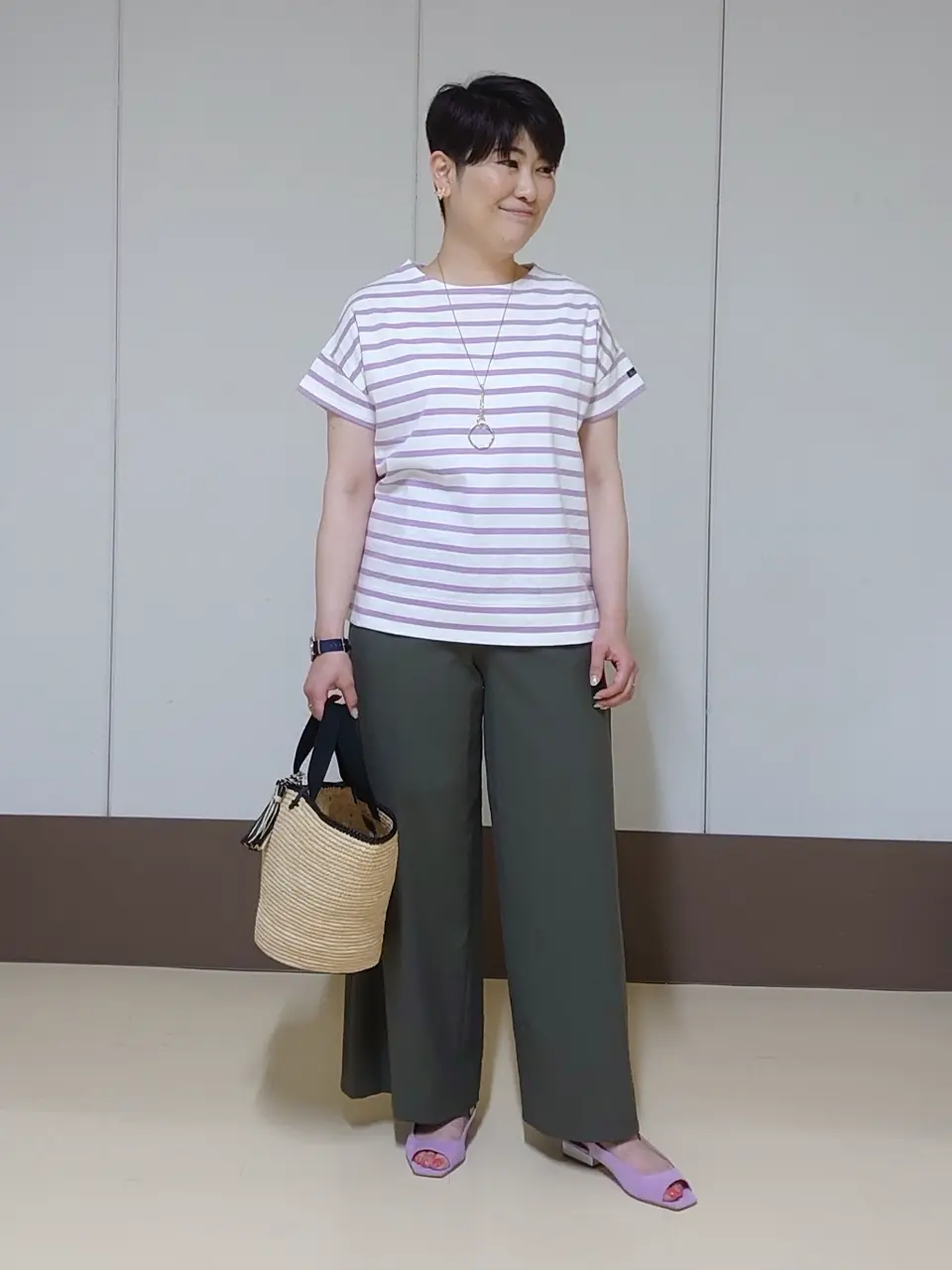 自由区 田中 コーディネート画像