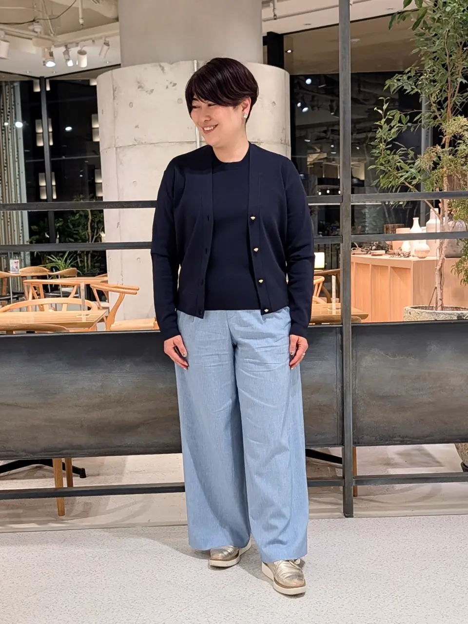 自由区 田中 コーディネート画像