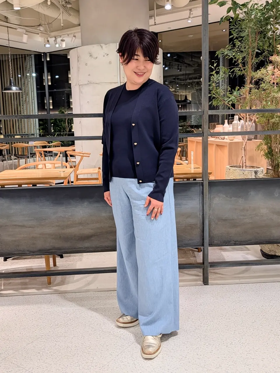 自由区 田中 コーディネート画像