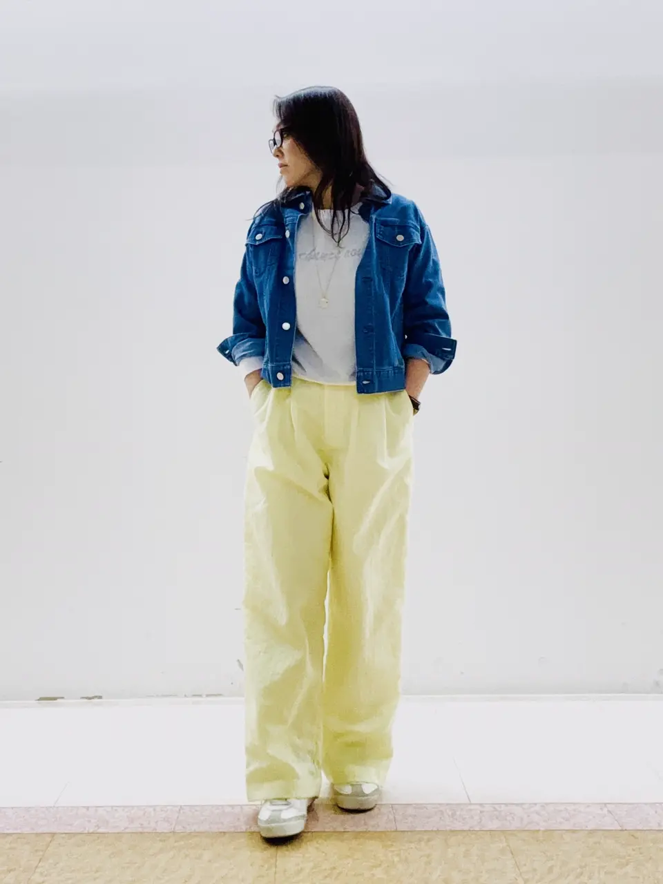 自由区 スタッフ コーディネート画像