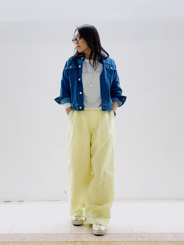 自由区 スタッフ コーディネート画像