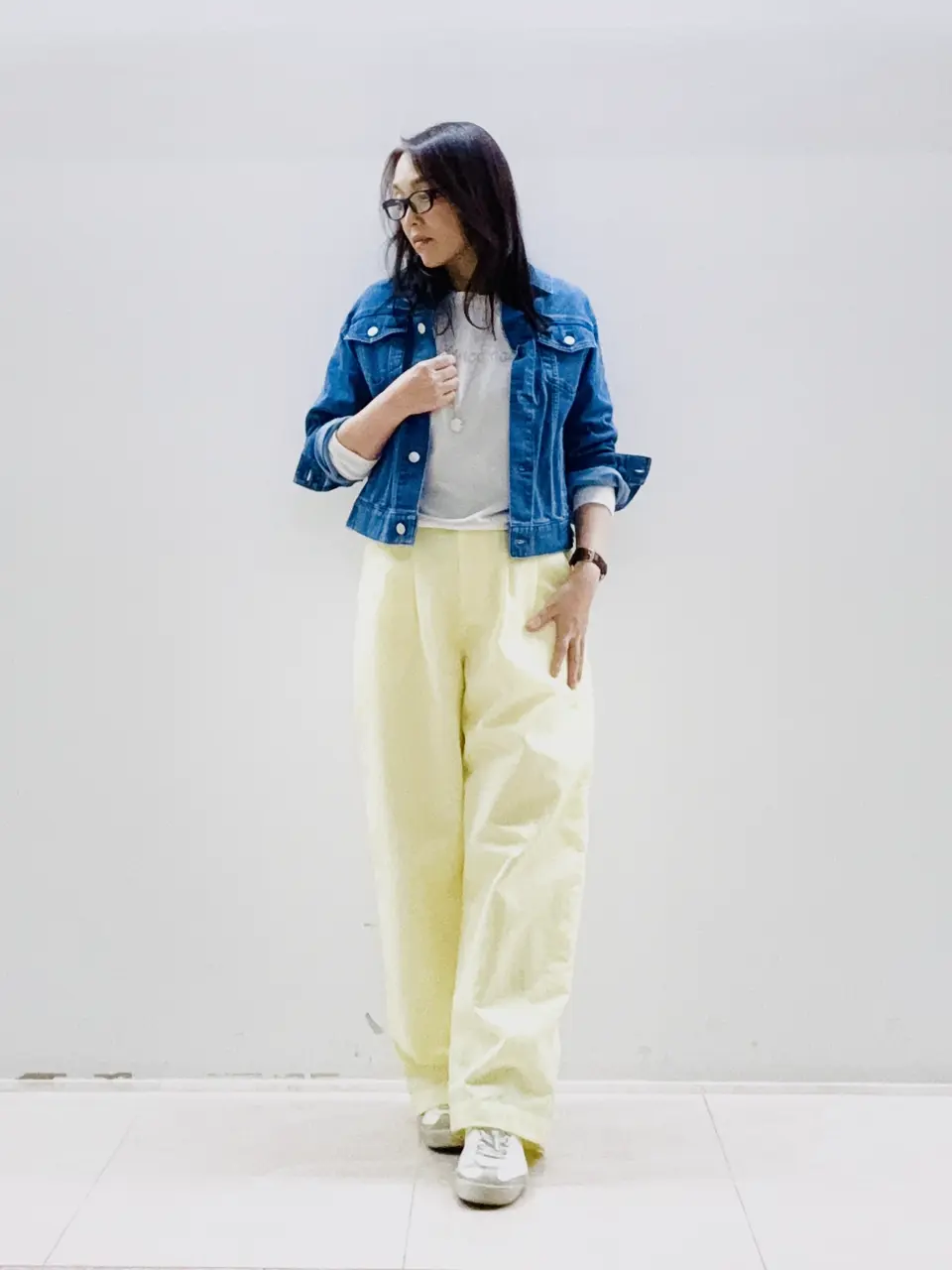 自由区 スタッフ コーディネート画像