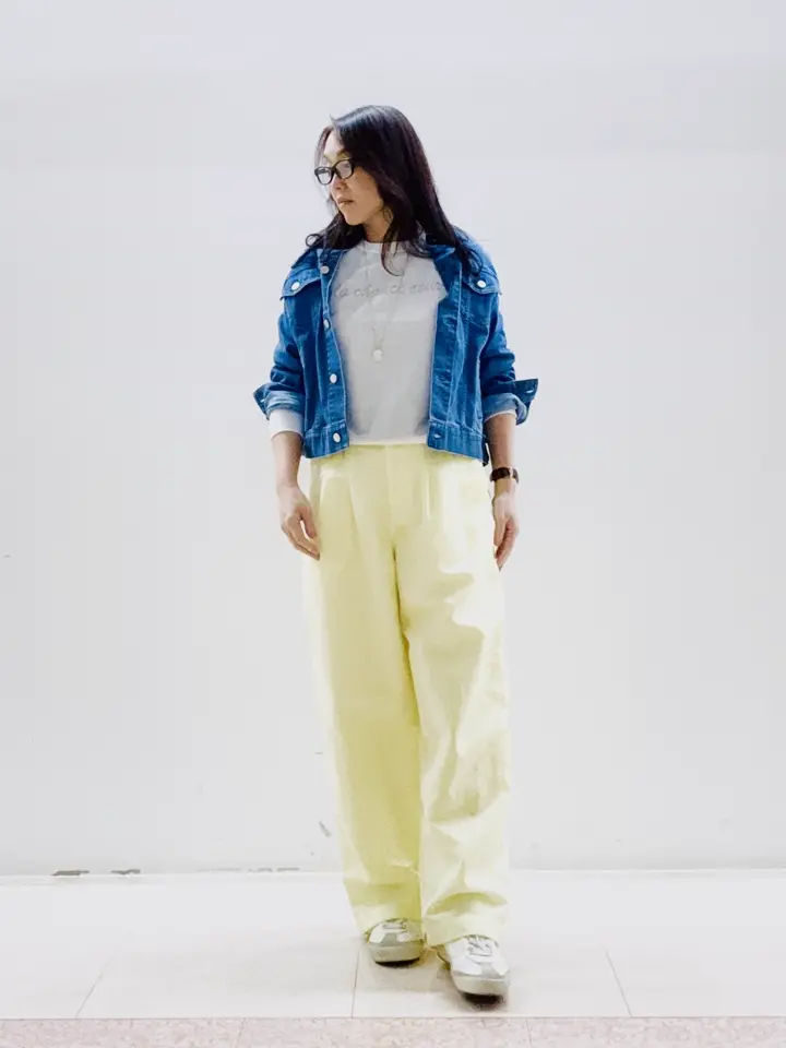 自由区 スタッフ コーディネート画像