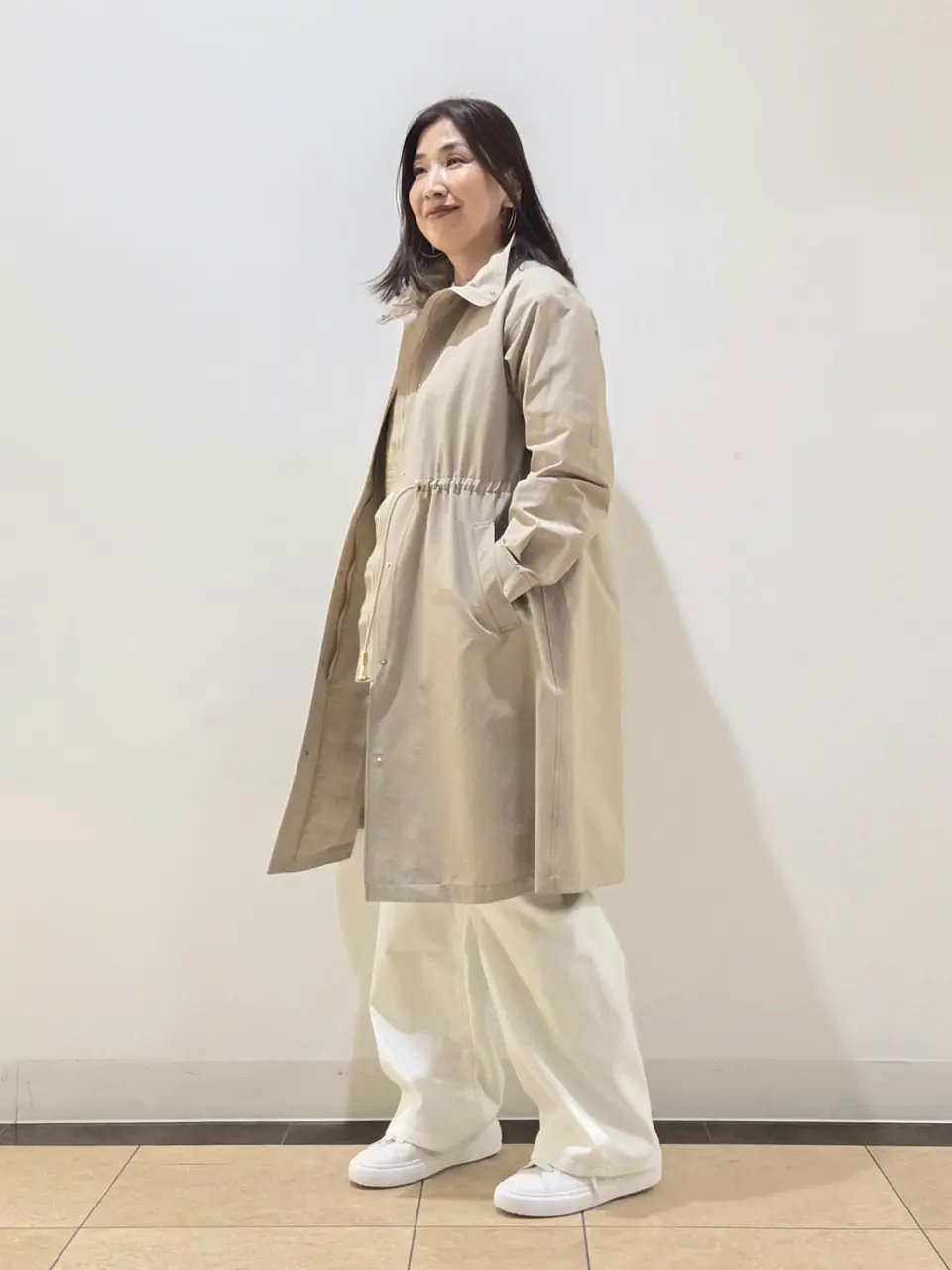 自由区 中川 コーディネート画像