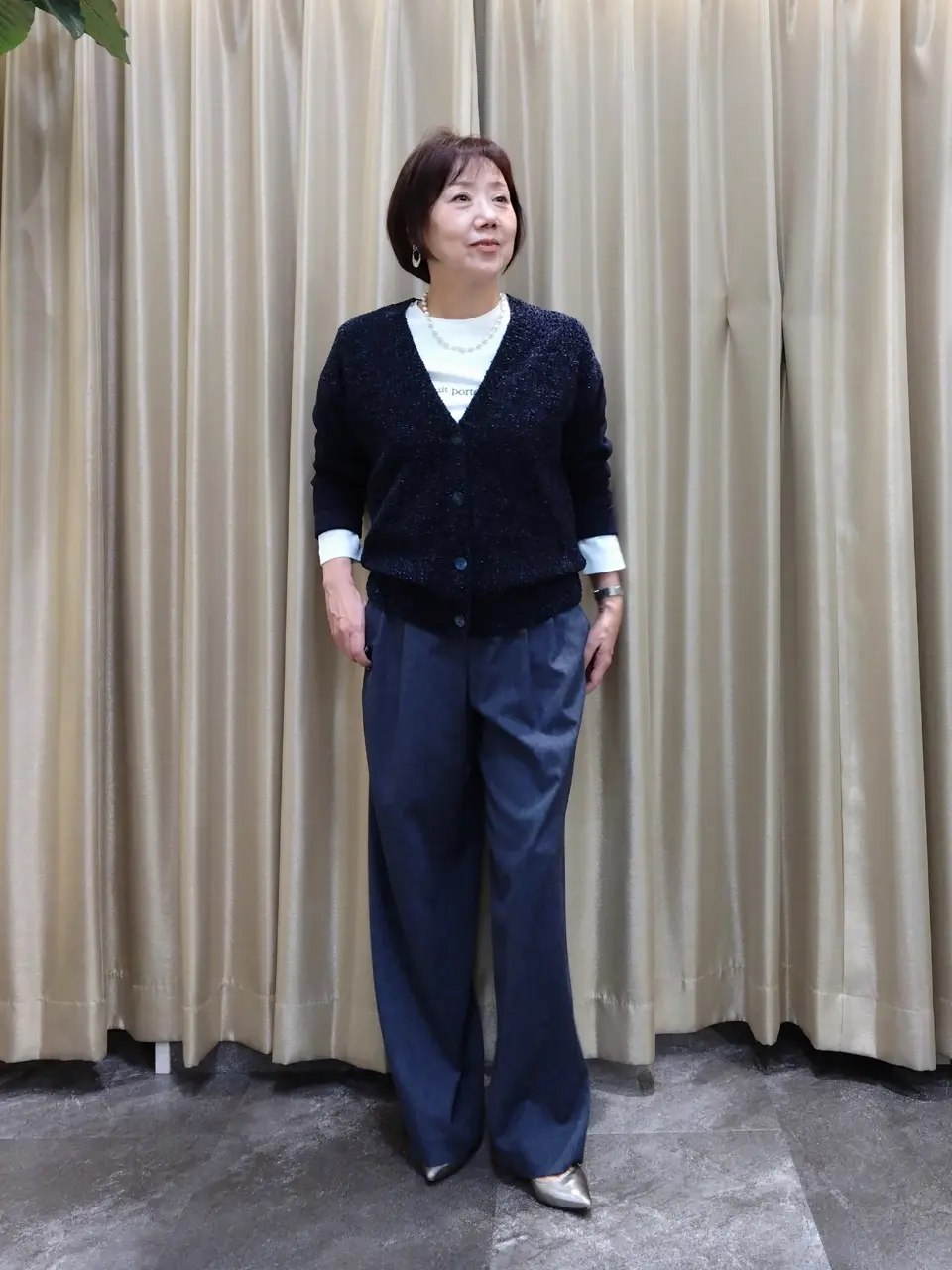 自由区 鶴田 コーディネート画像