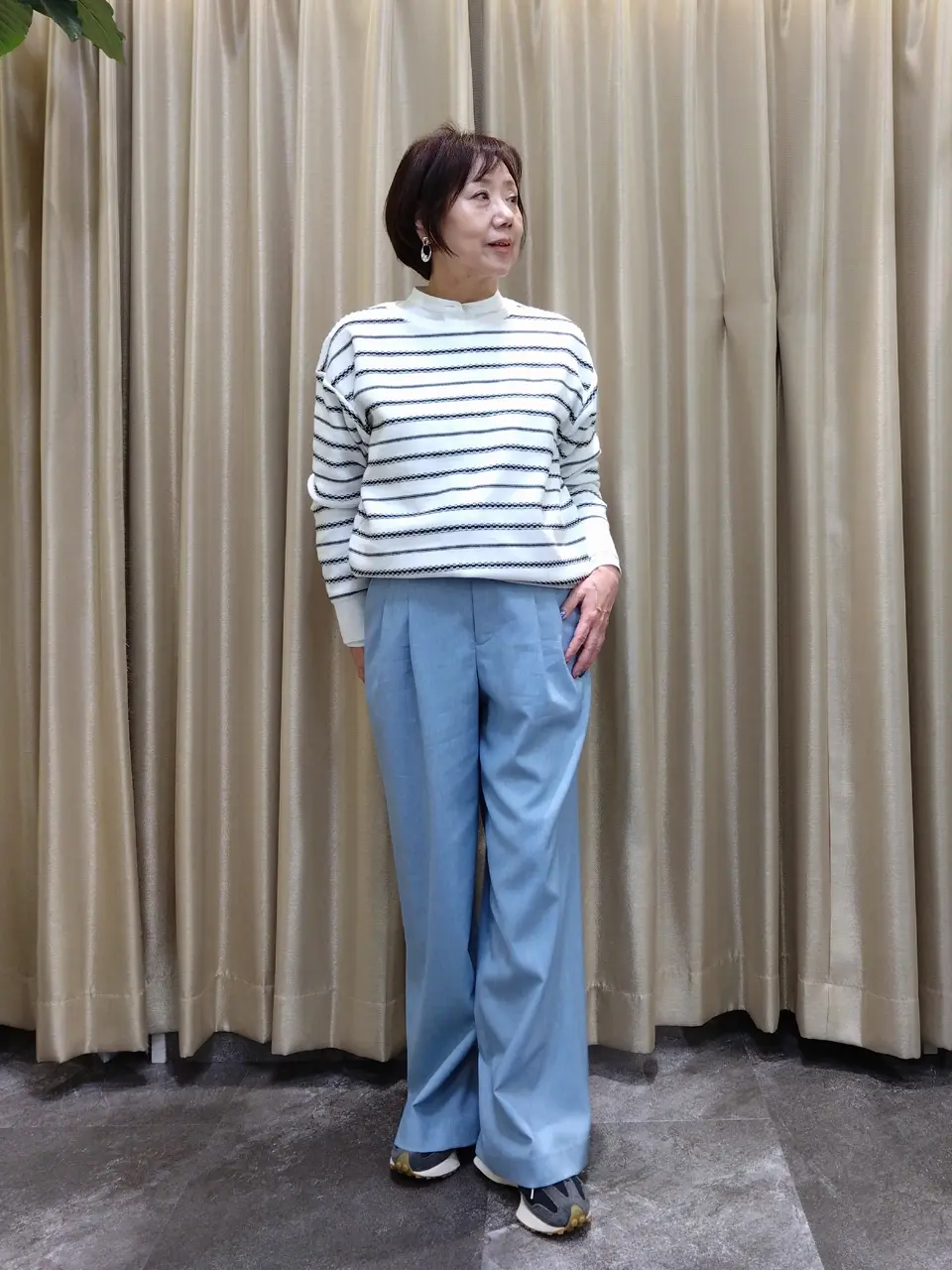 自由区 鶴田 コーディネート画像