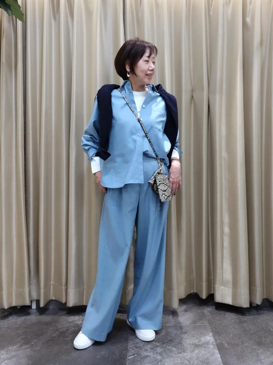 自由区 鶴田 コーディネート画像