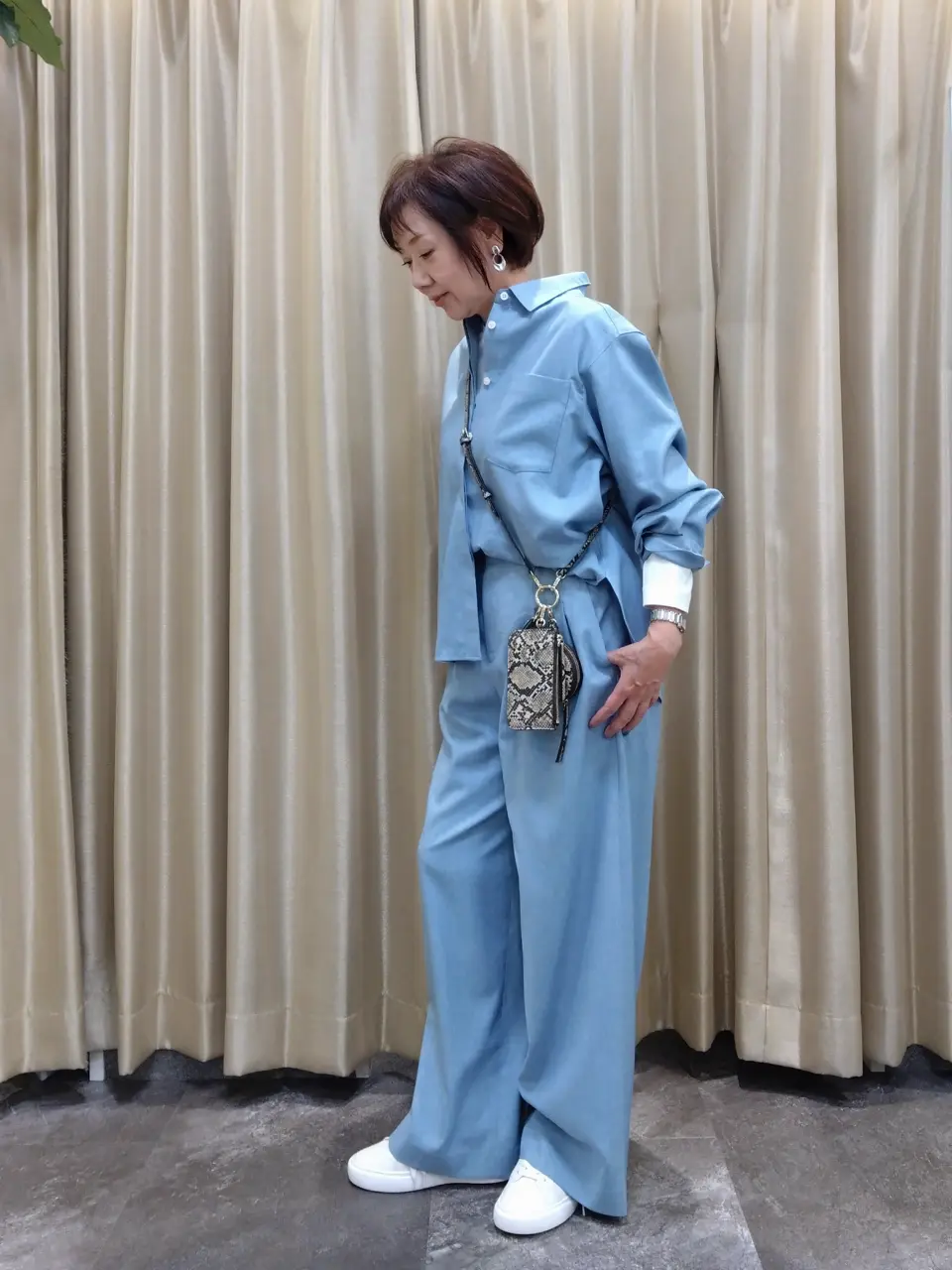 自由区 鶴田 コーディネート画像