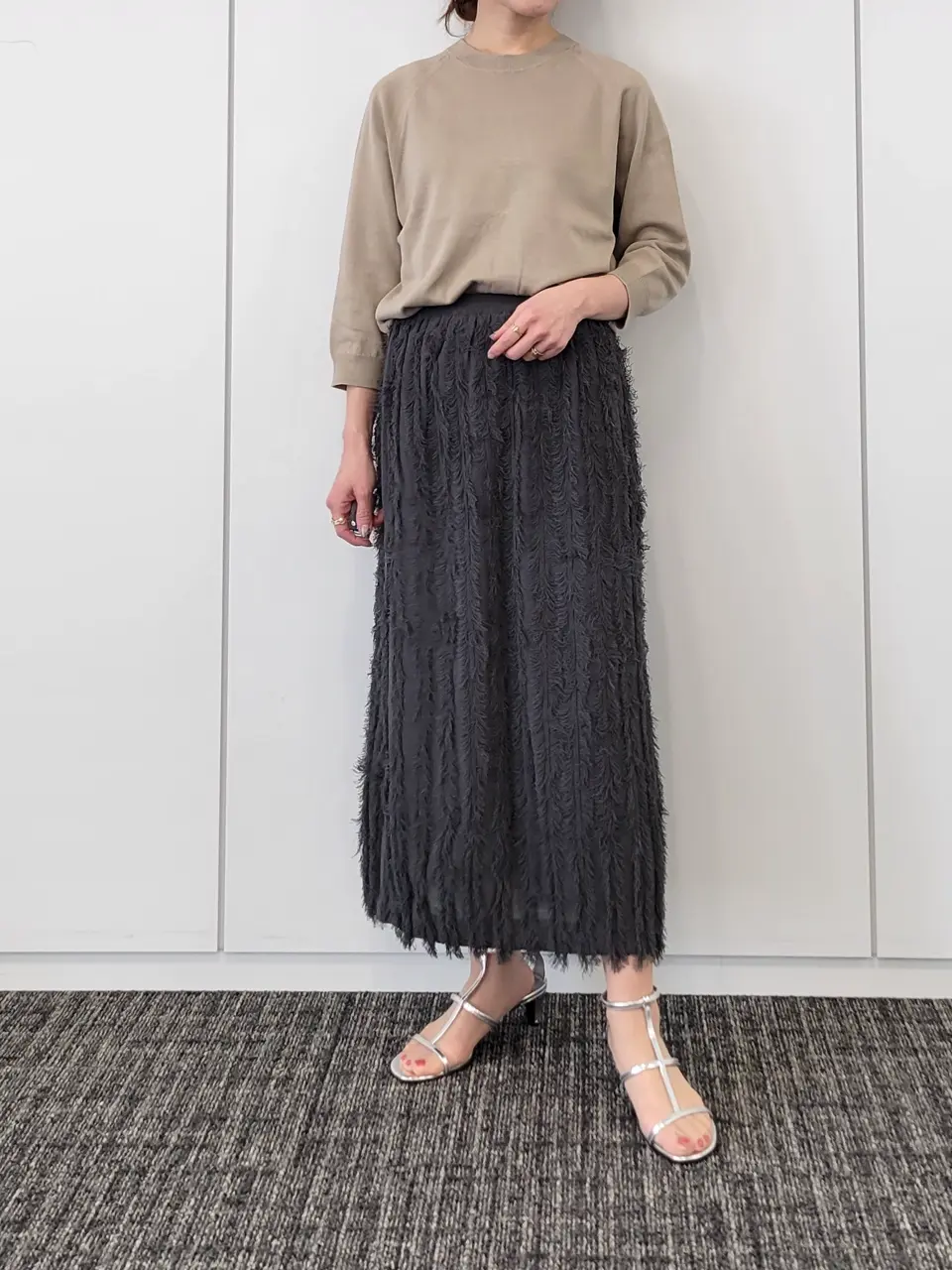 自由区 濱地 コーディネート画像