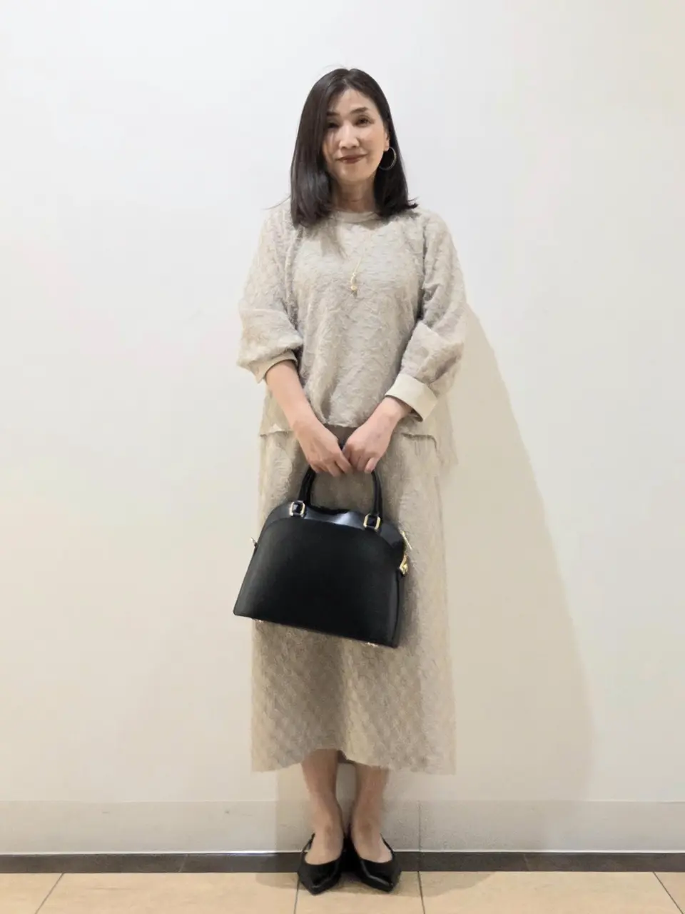 自由区 中川 コーディネート画像