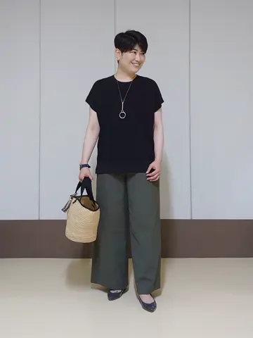 自由区 田中 コーディネート画像