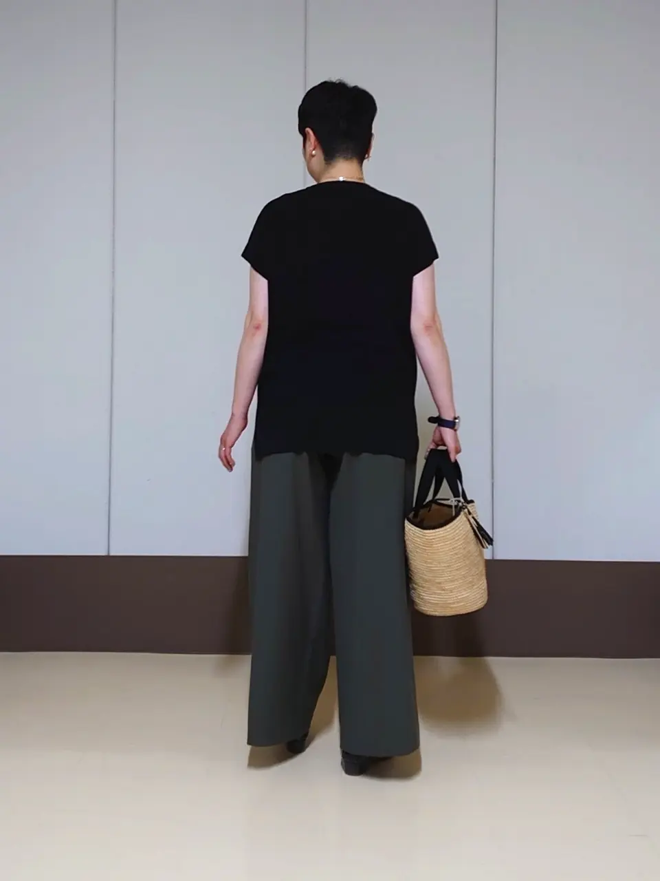 自由区 田中 コーディネート画像