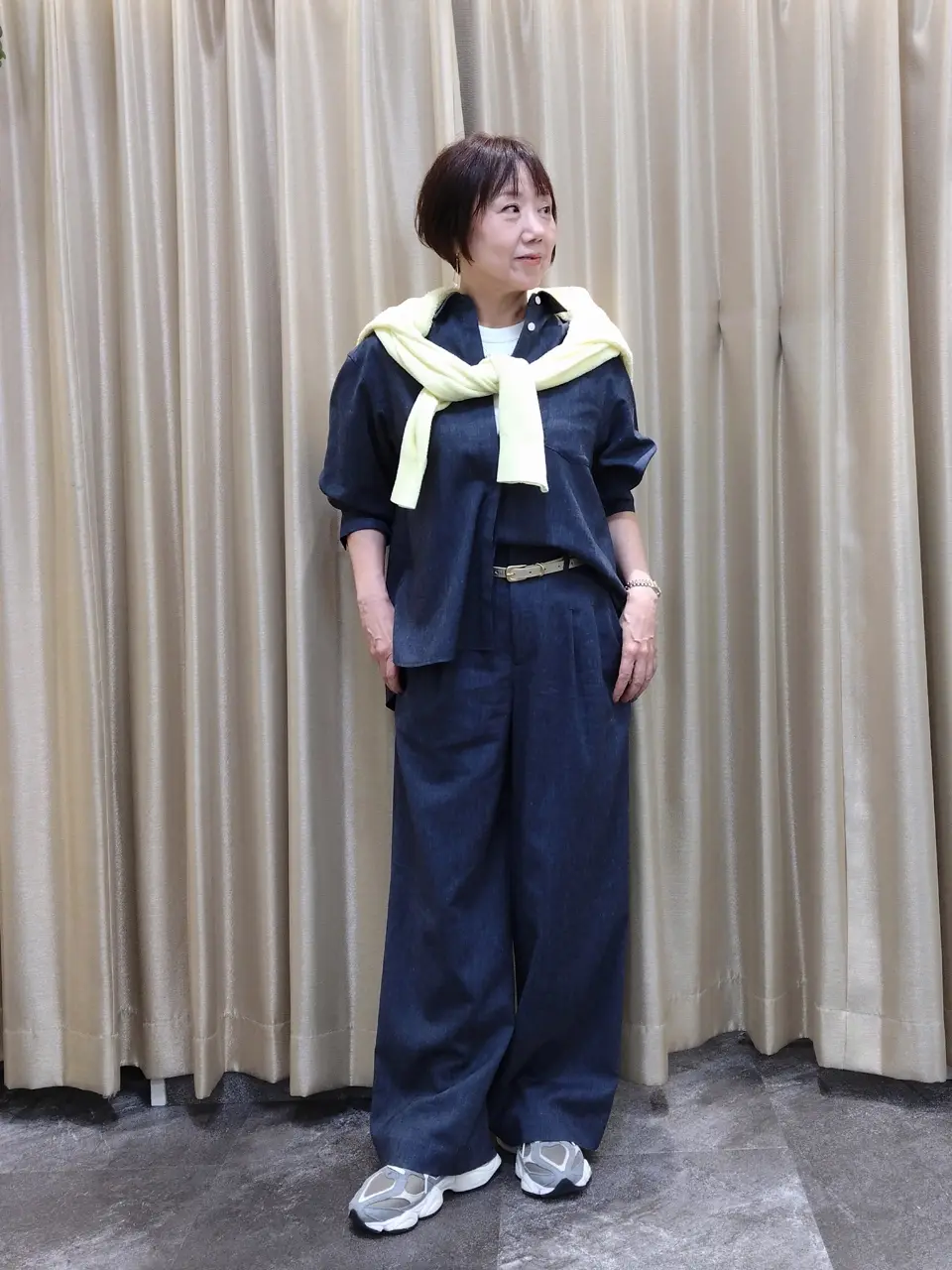 自由区 鶴田 コーディネート画像