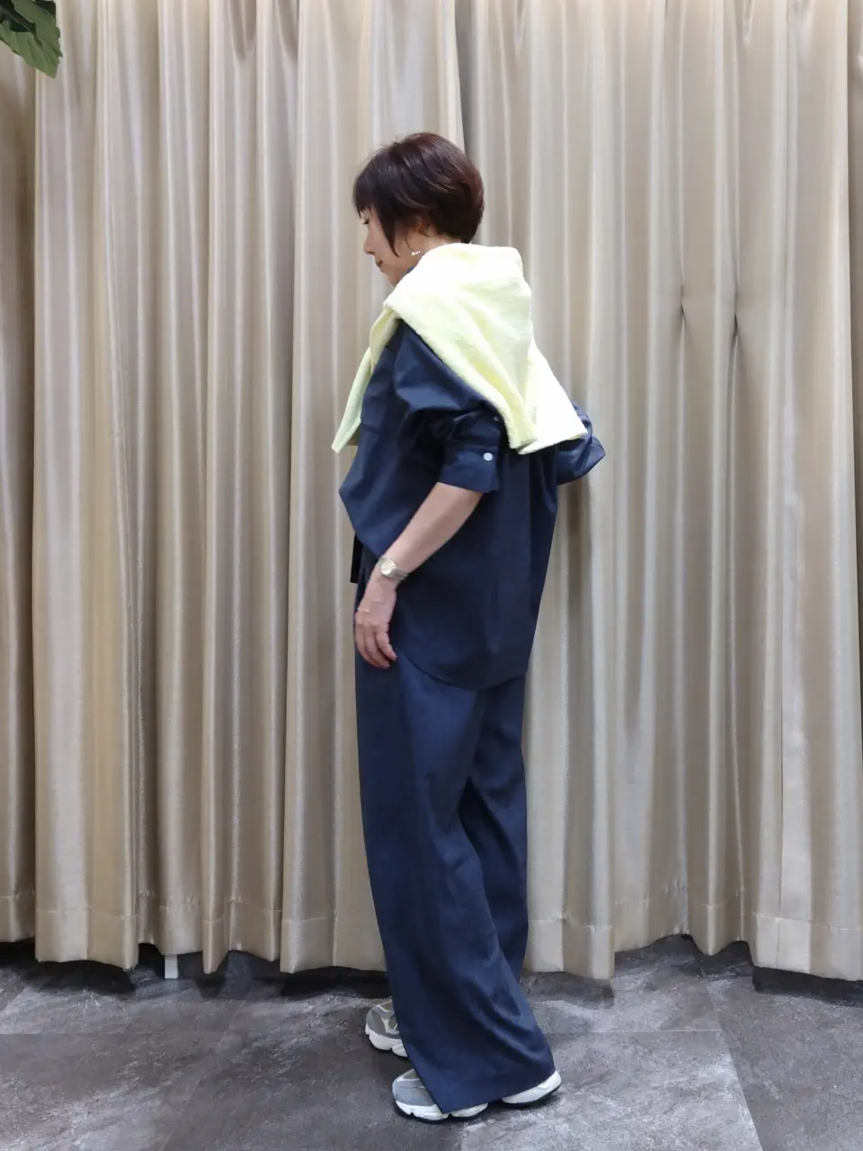 自由区 鶴田 コーディネート画像