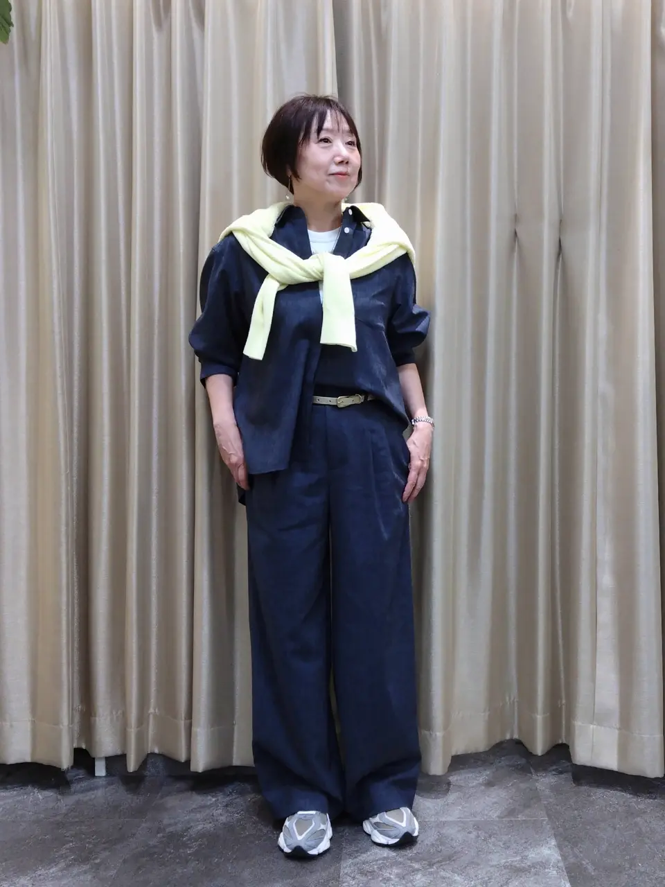 自由区 鶴田 コーディネート画像