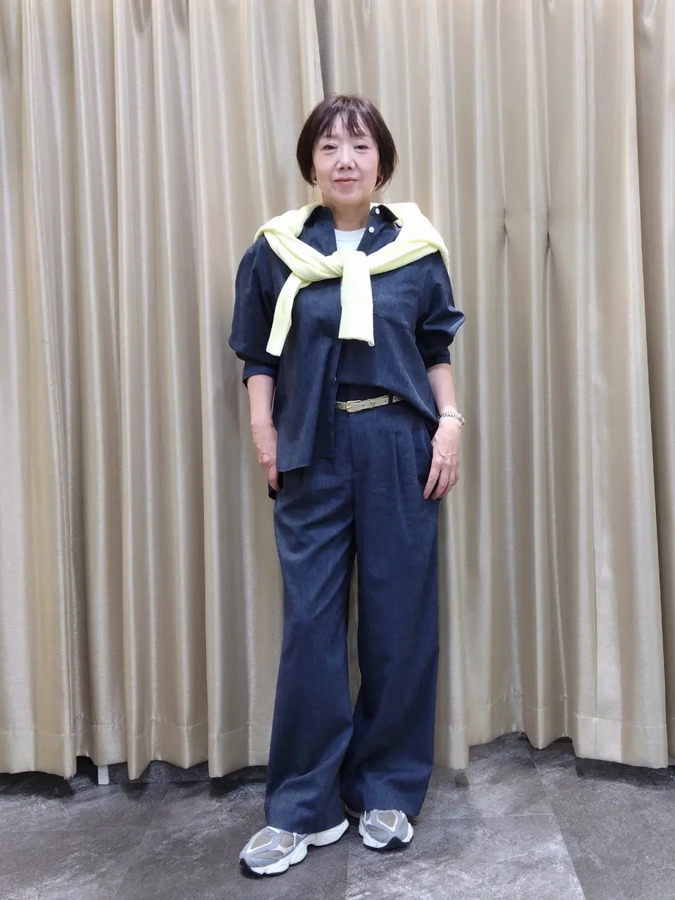 自由区 鶴田 コーディネート画像