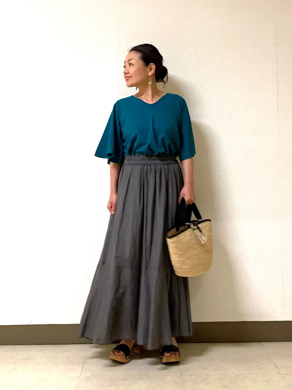 自由区 坂本 コーディネート画像