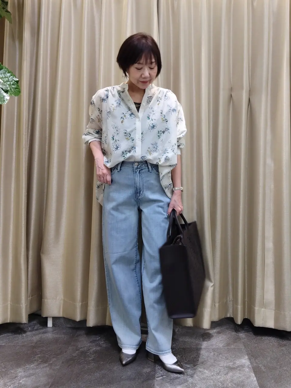 自由区 鶴田 コーディネート画像