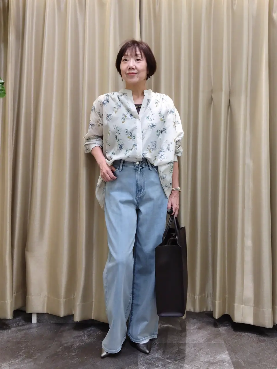 自由区 鶴田 コーディネート画像