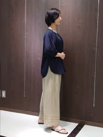 自由区 井上 コーディネート画像