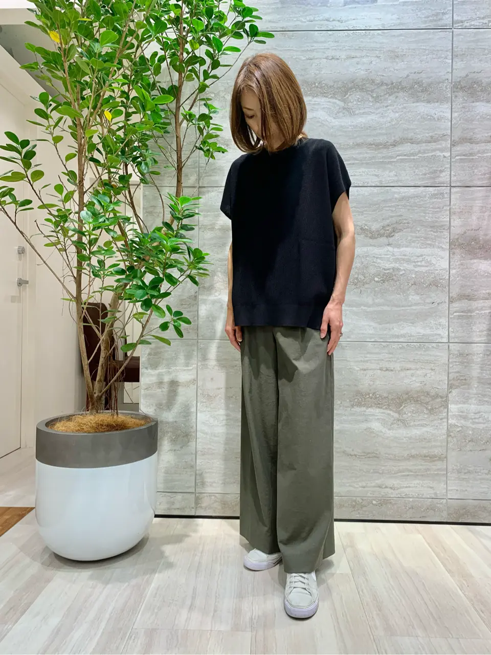 自由区 Ishii コーディネート画像