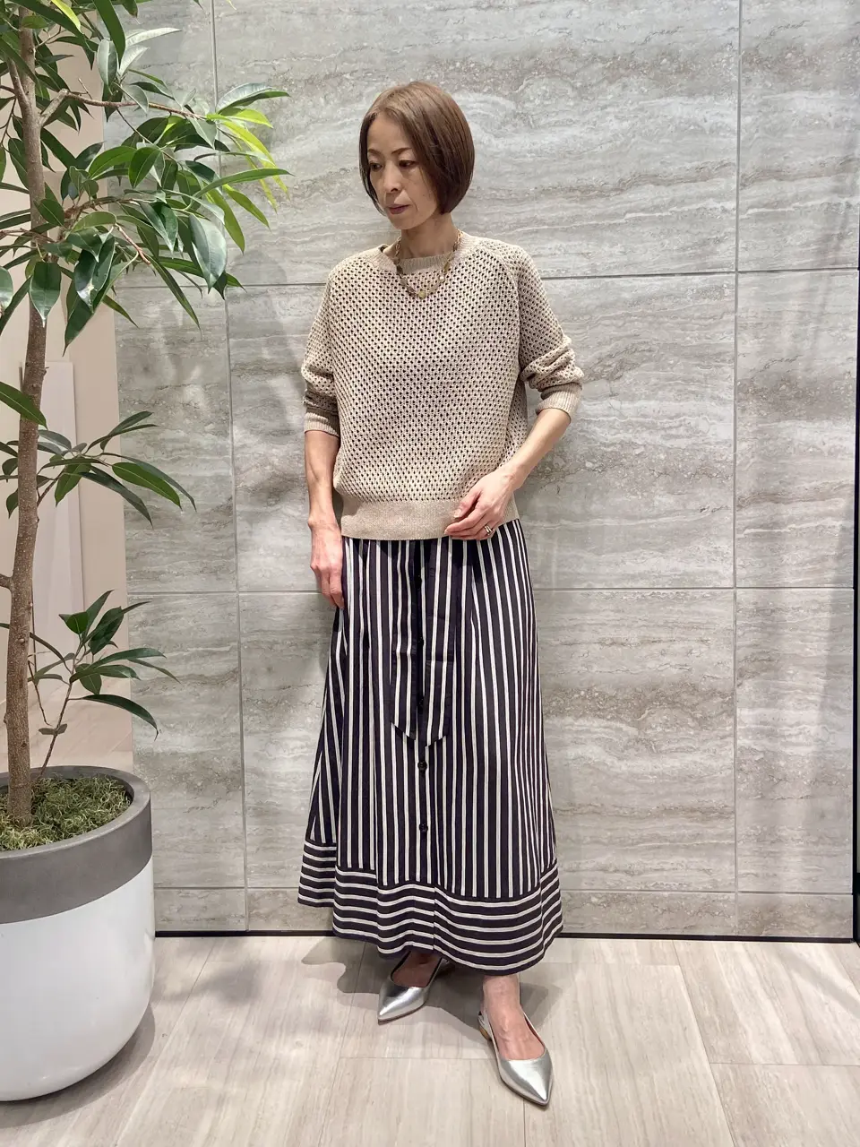 自由区 Ishii コーディネート画像