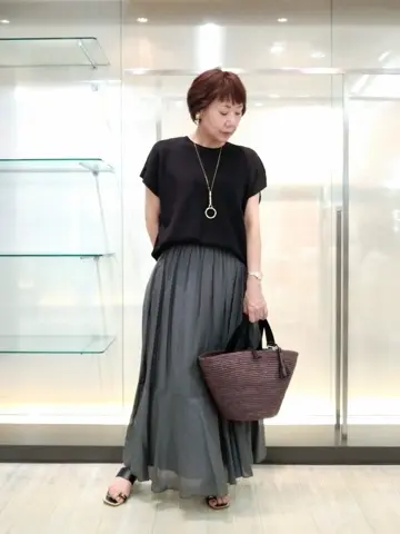 自由区 鶴田 コーディネート画像