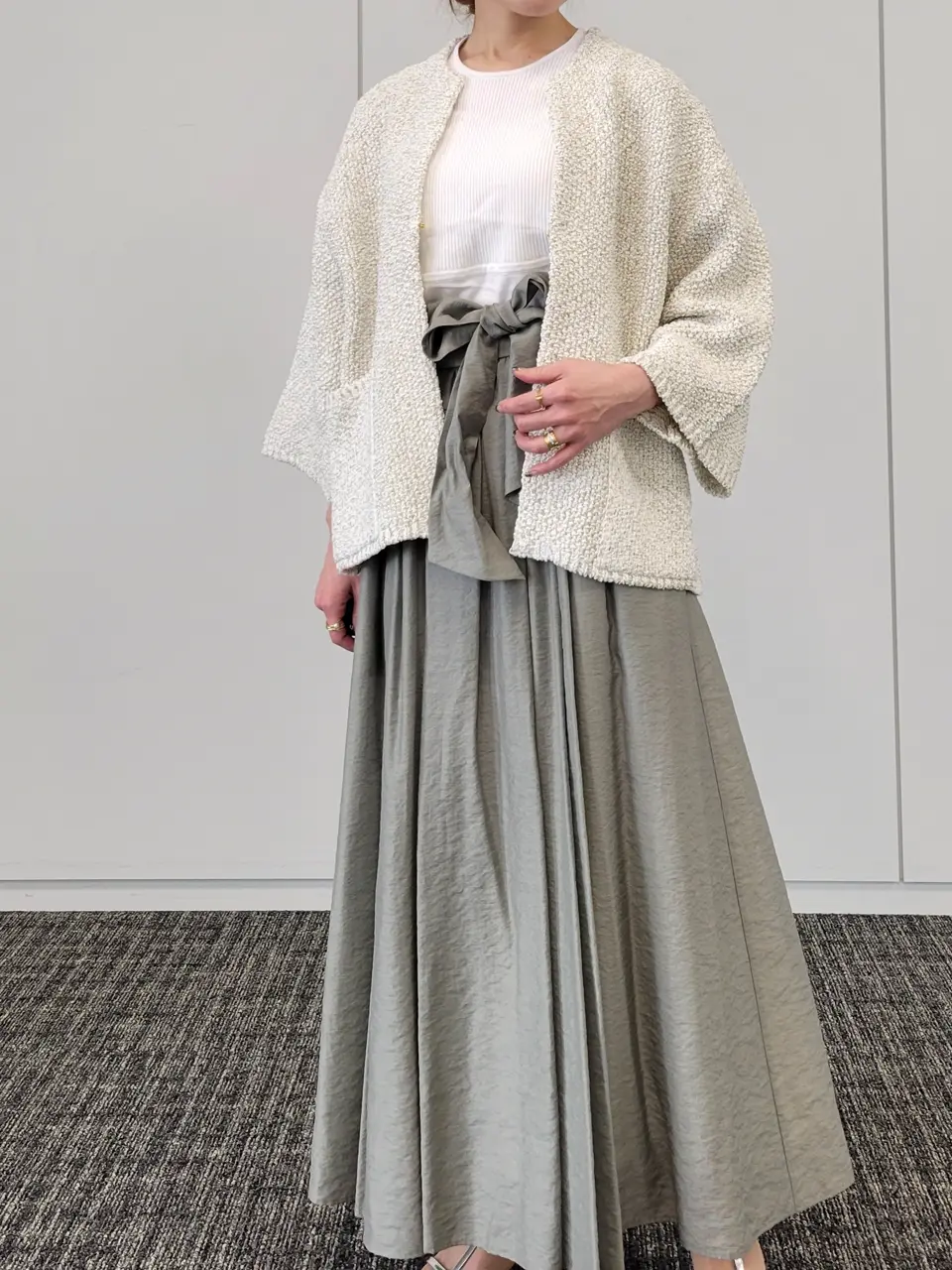 自由区 濱地 コーディネート画像