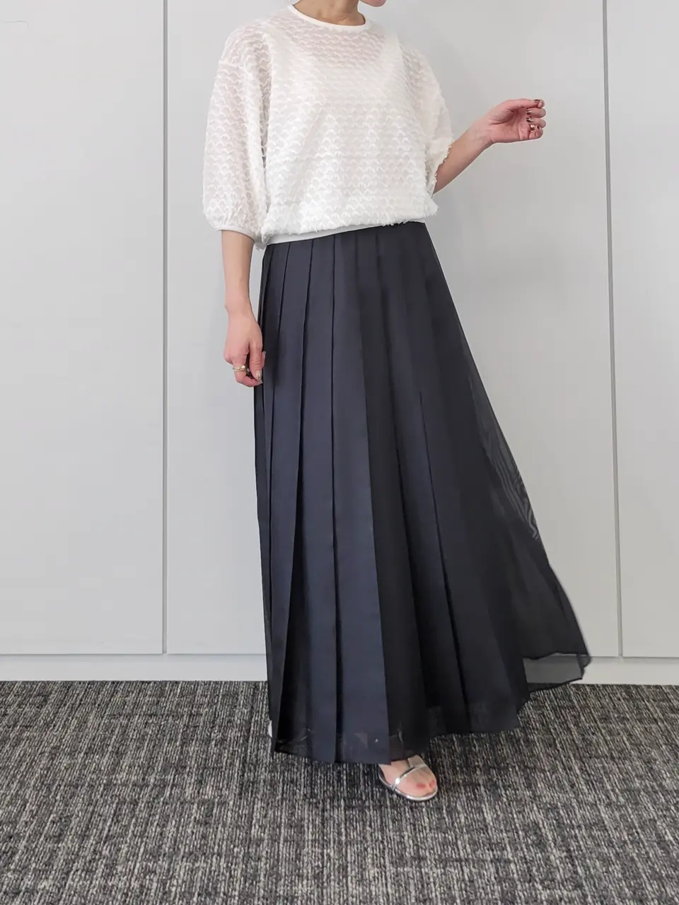 自由区 濱地 コーディネート画像