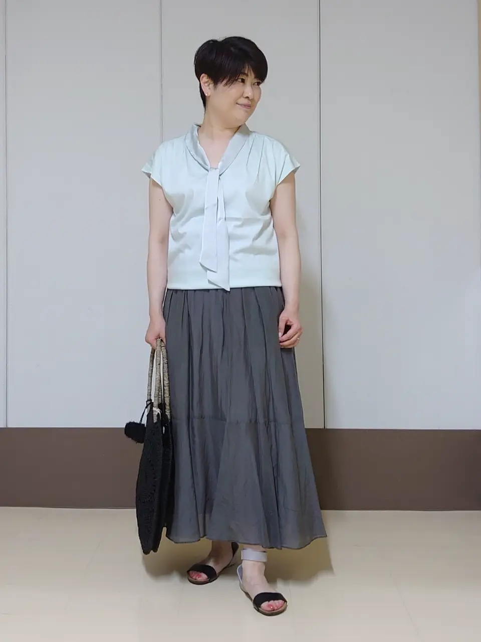 自由区 田中 コーディネート画像