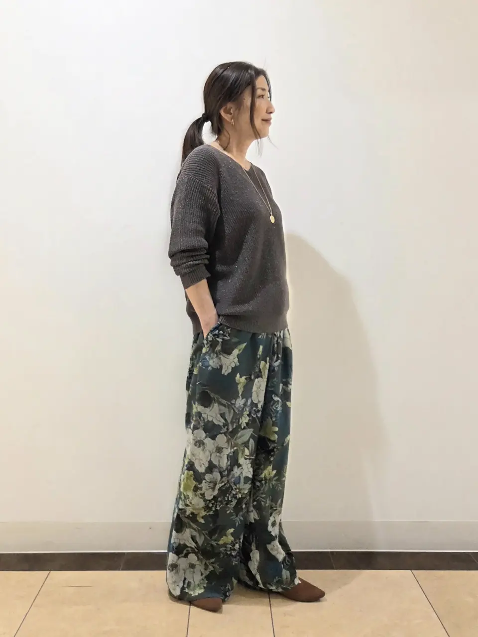 自由区 中川 コーディネート画像