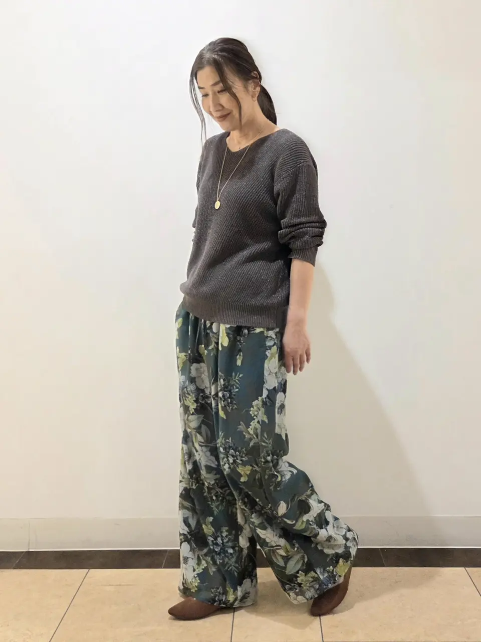 自由区 中川 コーディネート画像