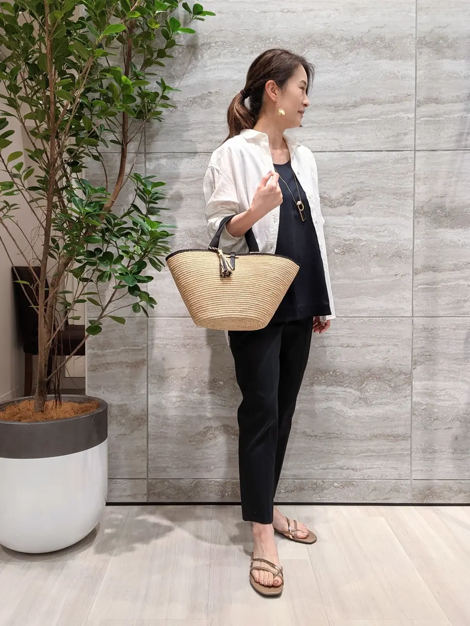 自由区 Nakai コーディネート画像