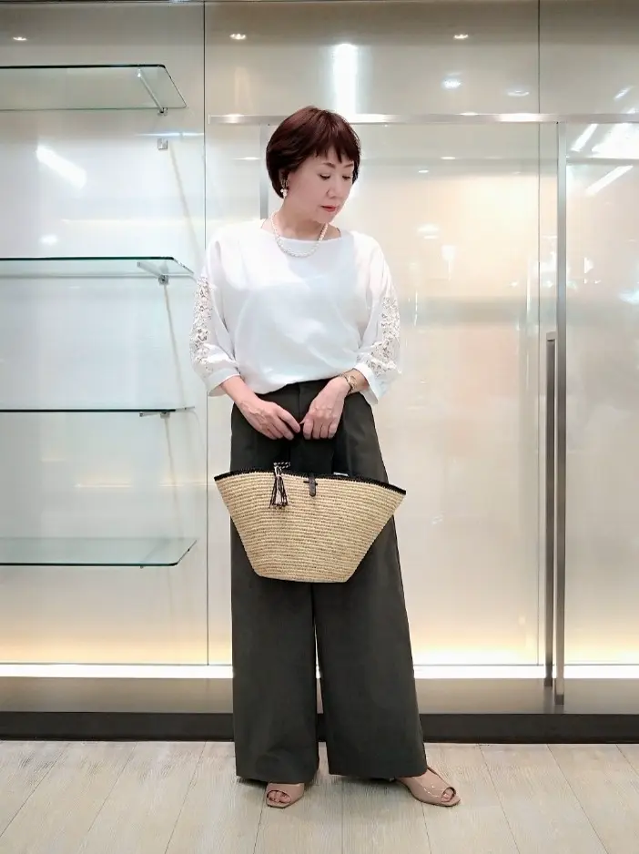 自由区 鶴田 コーディネート画像