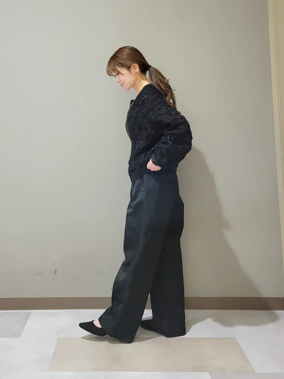 自由区 濱地 コーディネート画像