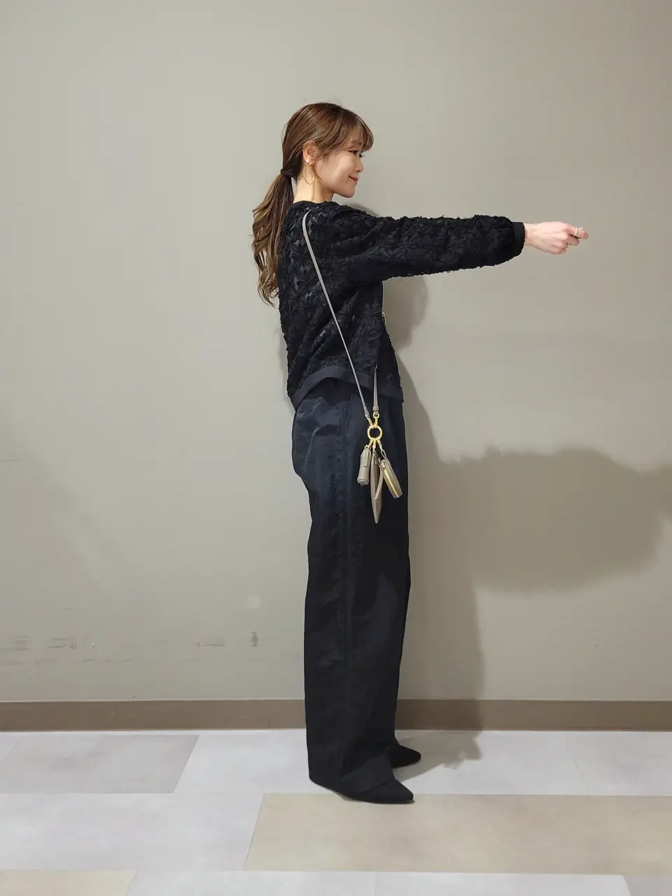 自由区 濱地 コーディネート画像