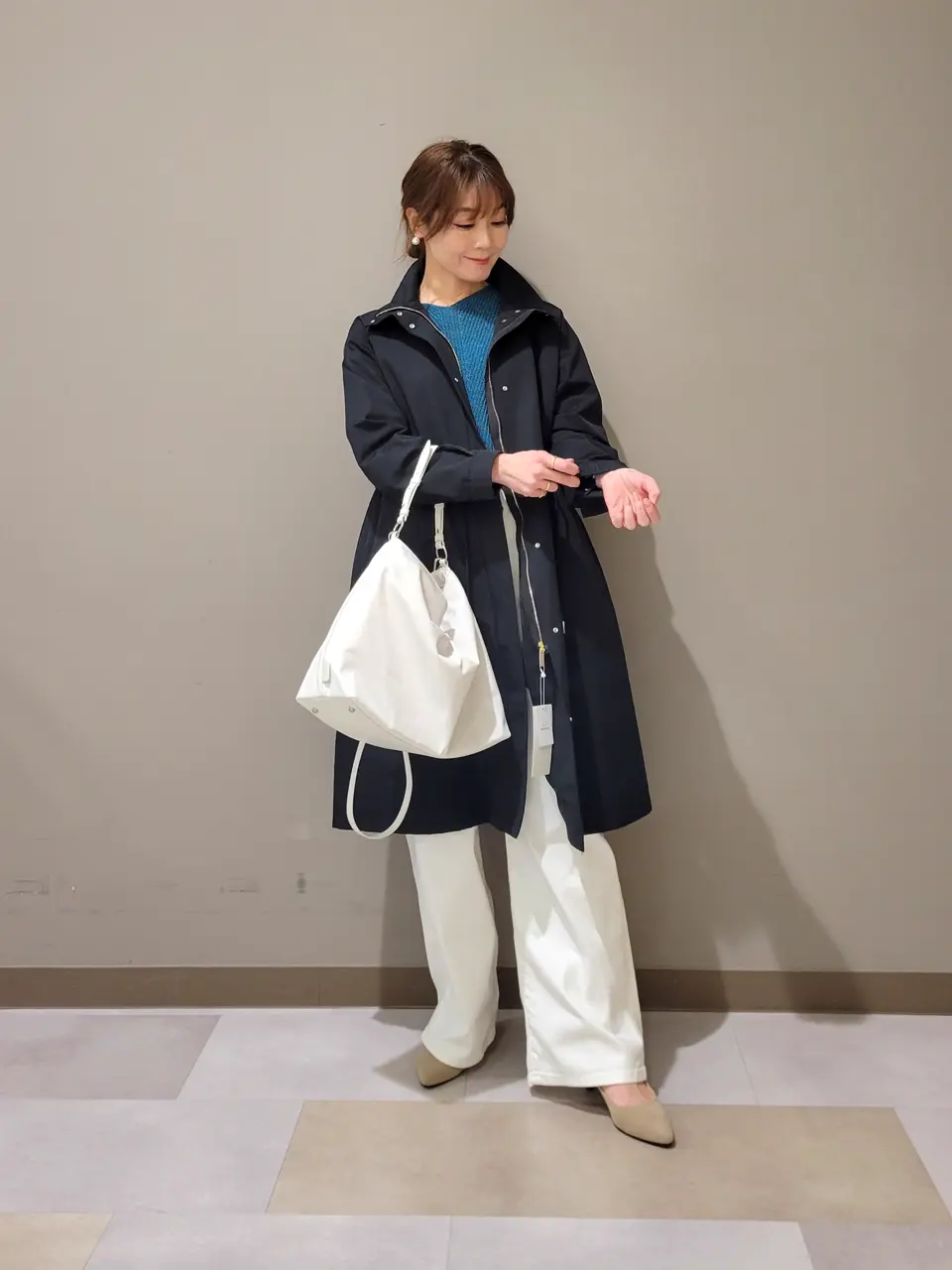 自由区 濱地 コーディネート画像