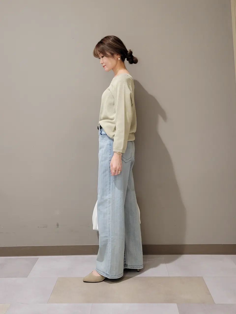 自由区 濱地 コーディネート画像