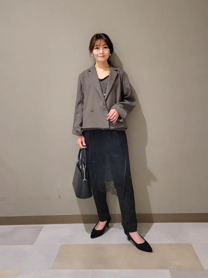 自由区 濱地 コーディネート画像