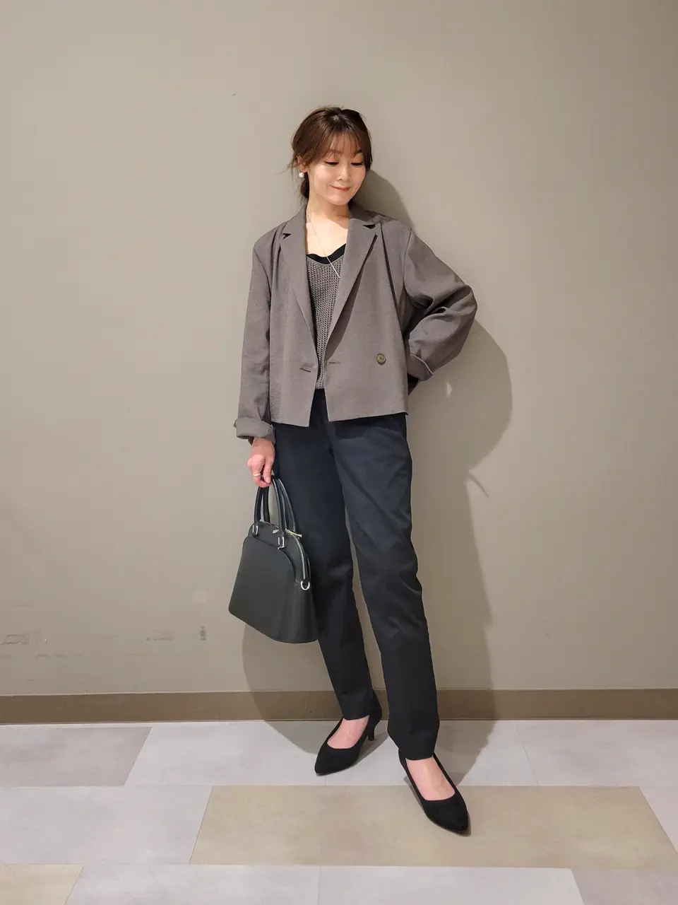 自由区 濱地 コーディネート画像