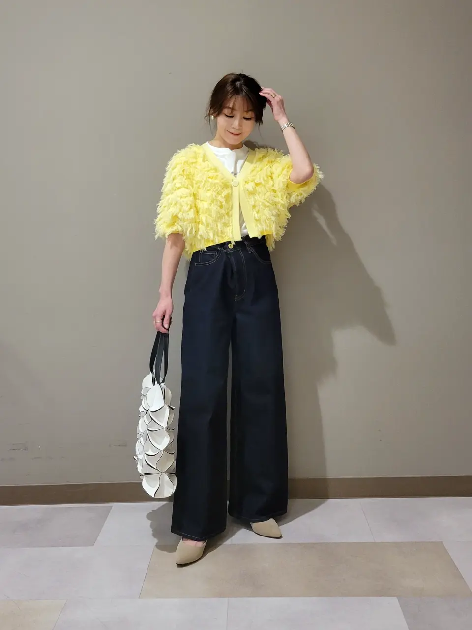 自由区 濱地 コーディネート画像