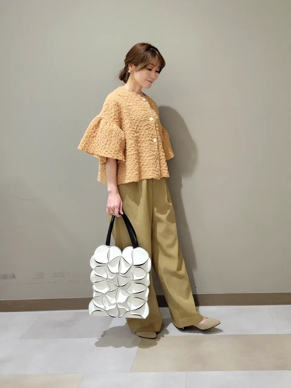 自由区 濱地 コーディネート画像