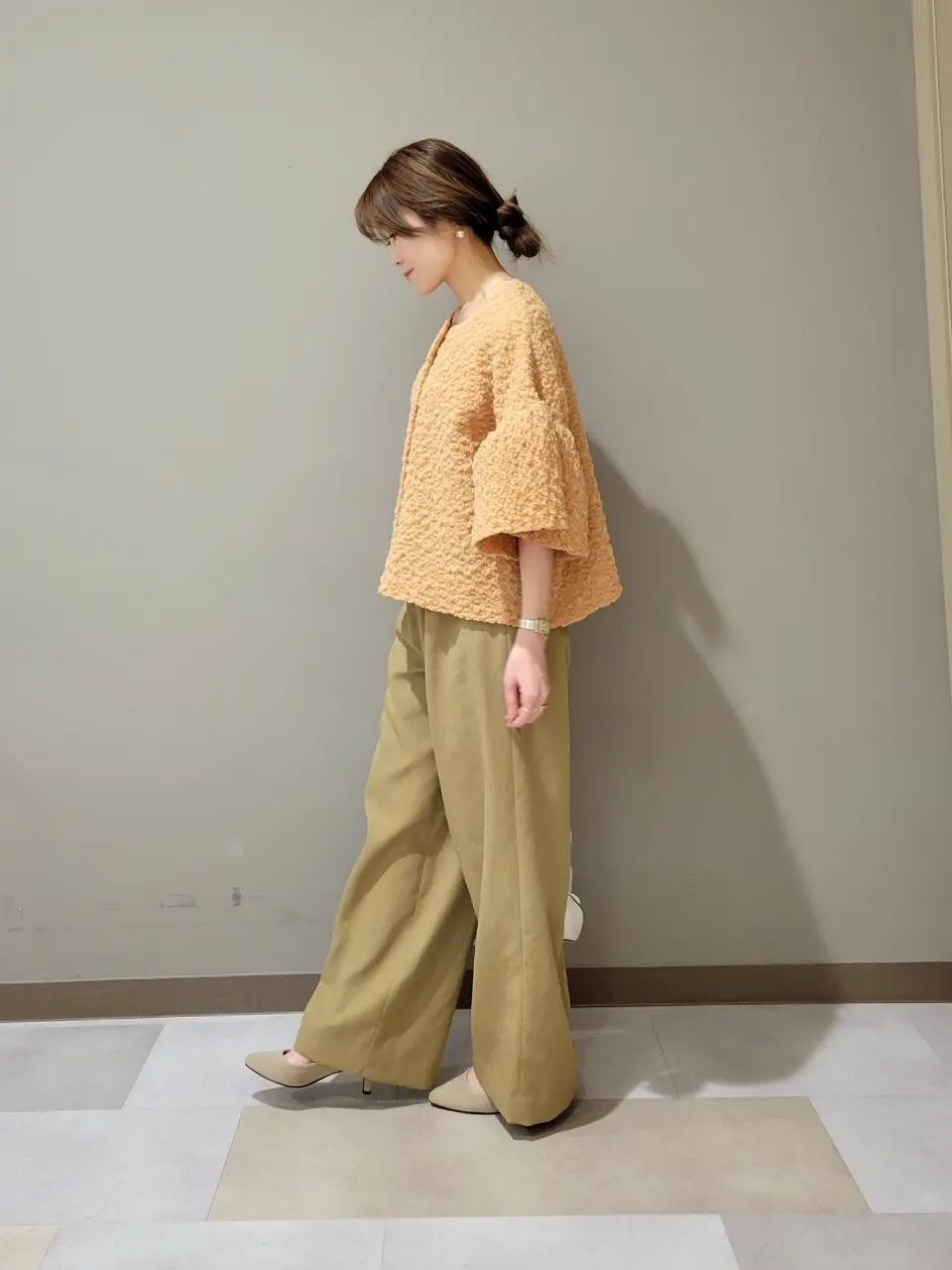 自由区 濱地 コーディネート画像