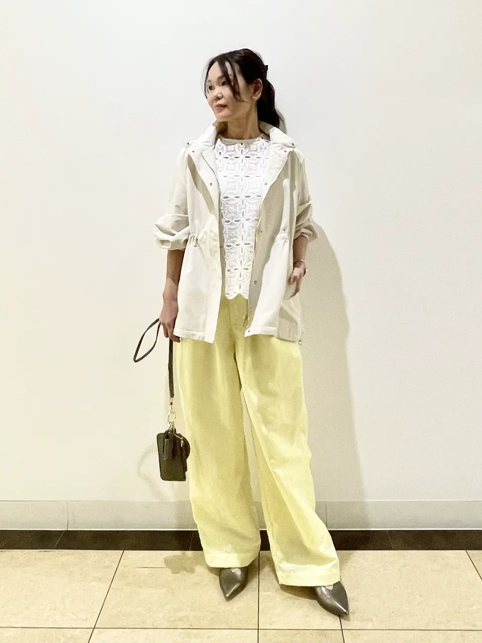 自由区 永石 コーディネート画像