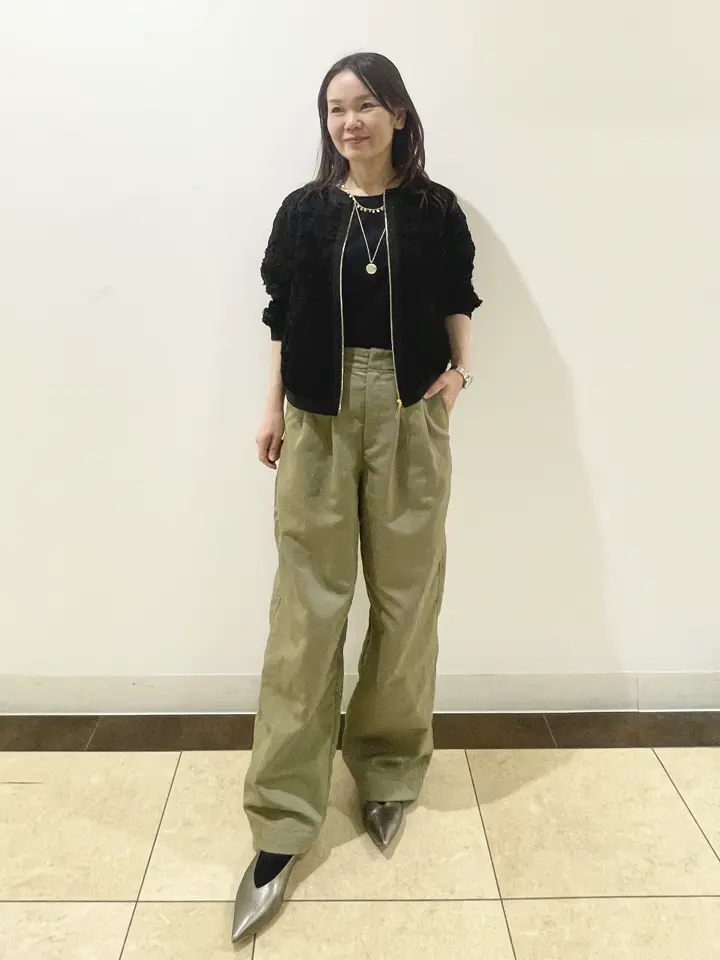 自由区 永石 コーディネート画像