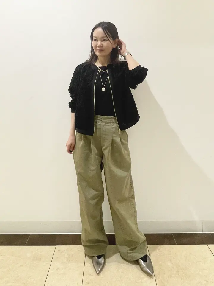 自由区 永石 コーディネート画像