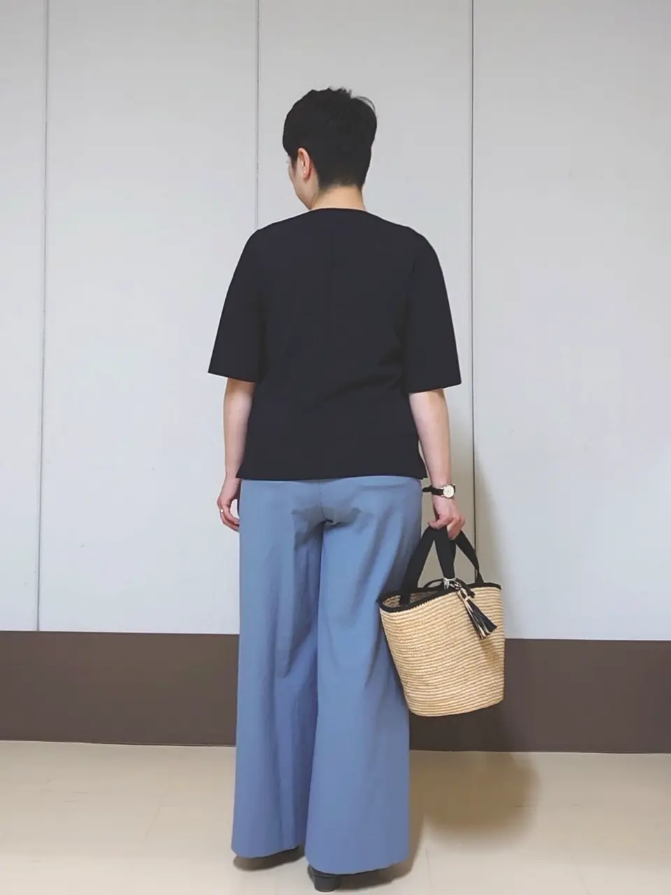 自由区 田中 コーディネート画像